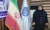 ابلاغ مسئولیت جدید به فریبا رضایی، مشاور امور بانوان اداره کل آموزش فنی و حرفه‌ای لرستان