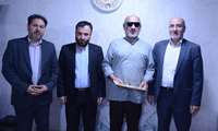 تکریم جانباز ۷۰ درصد لرستانی؛ تجلی احترام سازمان آموزش فنی‌وحرفه‌ای کشور به ایثارگران
